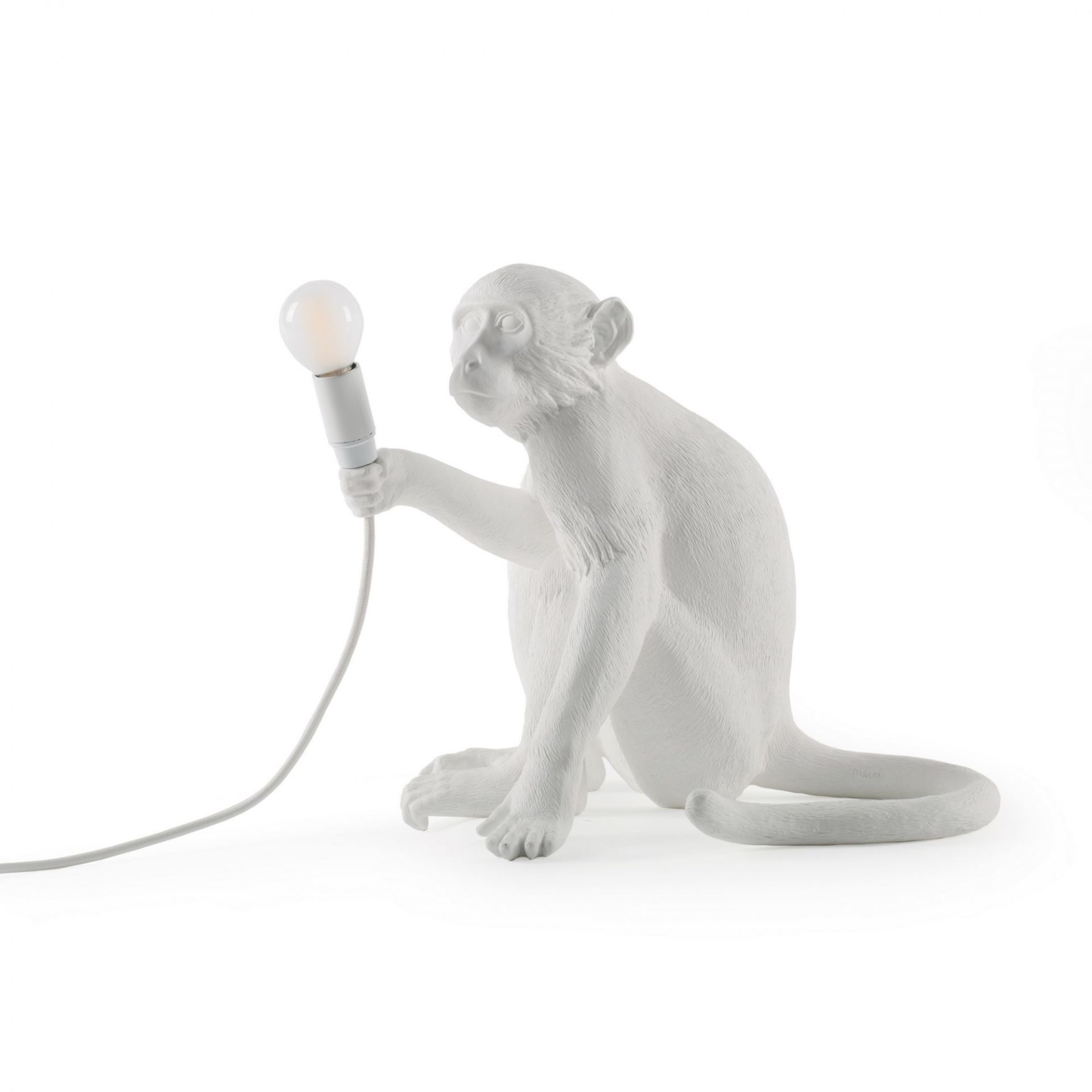 Monkey Sitting Lamp Indoor floor lamp / table lamp with switch Seletti SINGLE PIECE